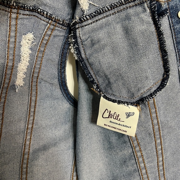 Mini jean vest size M (juniors) - Picture 5 of 8